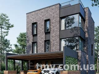 Индивидуальный проект 4-х этажного дома стиле хай-тек, TMV Homes TMV Homes