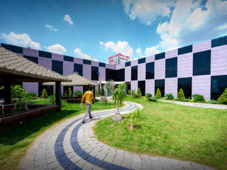 Boutique Hotel near Indore MP, phiQ architects and consultants phiQ architects and consultants