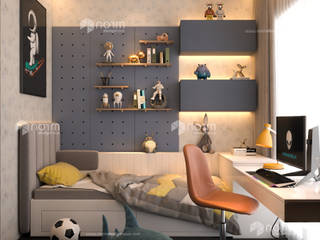 Bon Estate, Bangsar South, Norm designhaus Norm designhaus Boys Bedroom Grey
