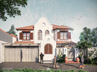 Casa Del AH ( Greenlot Residences), Putri Bali Design (PBD) Putri Bali Design (PBD) Rumah Modern Brown