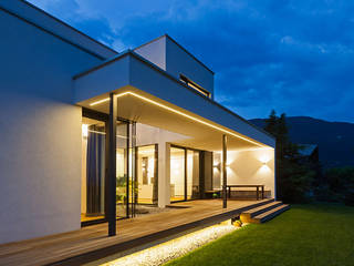 Haus in Telfs 2 | Atriumhaus mit Aussicht, Melis + Melis Architekturbüro Melis + Melis Architekturbüro Villas