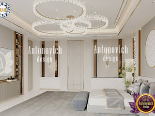 MAJESTIC BEDROOM INTERIOR DESIGN, Luxury Antonovich Design Luxury Antonovich Design غرفة نوم