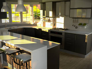 Algunos diseños de cocinas que he tenido el placer de realizar, Interiorismo con Propósito Interiorismo con Propósito Armários de cozinha