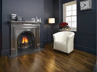 8 Creative Fireplace Design Ideas to Warm Your Home, Caroline Nixon Caroline Nixon Moderne Wohnzimmer