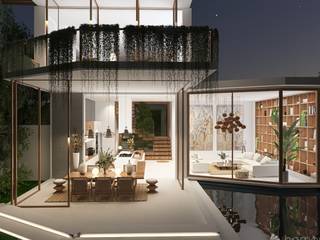 3D designs of Living Room , RV Dezigns RV Dezigns Piscinas de estilo rural