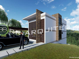 RR Arquitecto: modern tarz , Modern