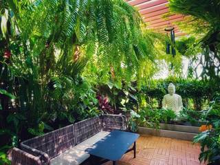 Không gian Zen bình yên tại nhà, Bazango Bazango Jardín interior