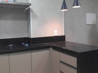 Reforma de cozinha para apartamento em Niterói, Margareth Salles Margareth Salles Kitchen units MDF