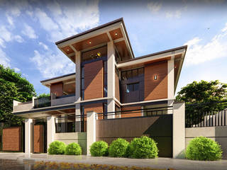 Two Storey Residential, Sindac Architectural Design and Consultancy Sindac Architectural Design and Consultancy