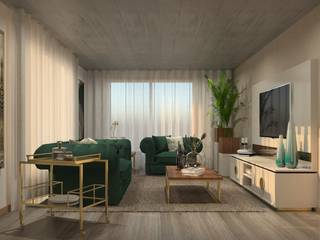 T1 , ByOriginal ByOriginal Modern Living Room