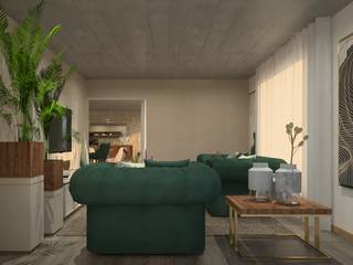 T1 , ByOriginal ByOriginal Modern Living Room