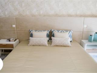 Projeto - Design de Interiores - Suite NR, Areabranca Areabranca BedroomBeds & headboards