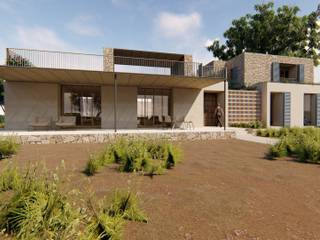 Arquitectura Sostenible e Interiorismo | a-nat Rumah pasif Beige