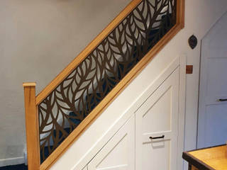 Bespoke new staircase panels, Staircase Renovation Staircase Renovation Stairs Metal