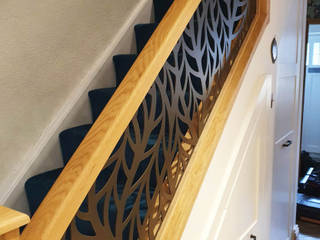 Bespoke new staircase panels, Staircase Renovation Staircase Renovation Stairs Metal