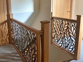 Balustrade infill panels with a luxury feel, Staircase Renovation Staircase Renovation Stairs Metal