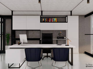 Diseño de oficinas , Vida Arquitectura Vida Arquitectura مكاتب ومحلات خشب White