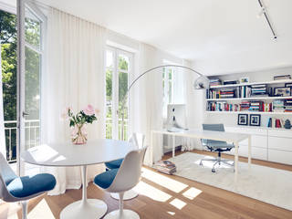 Home Offices, GABRIELA RAIBLE INNENARCHITEKTUR GABRIELA RAIBLE INNENARCHITEKTUR Modern Study Room and Home Office