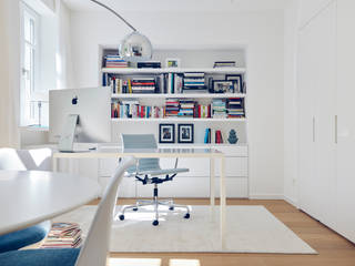 Home Offices, GRI Gabriela Raible Innenarchitektur München GRI Gabriela Raible Innenarchitektur München Phòng học/văn phòng phong cách hiện đại