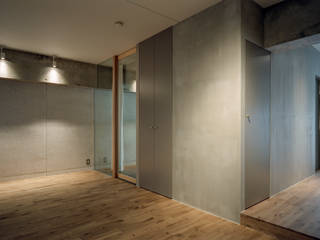 中庭を作るマンションリノベーション, 藤原・室 建築設計事務所 藤原・室 建築設計事務所 Modern Bedroom