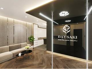 Daysaki office project - 49 Le Duc Tho, Anviethouse Anviethouse Commercial spaces Plywood