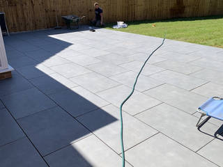 Outdoor Porcelain Paving Installation at Royale Stones, Royale Stones Limited Royale Stones Limited