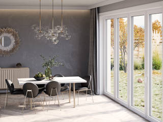 Futural., Oknoplast Oknoplast Modern windows & doors Aluminium/Zinc