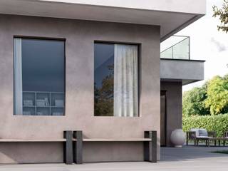 Futural OC., Oknoplast Oknoplast Modern windows & doors Aluminium/Zinc