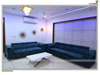 Manojbhai@Gandhinagar, ARPIT SHAH PROJECTS OPC PVT LTD. ARPIT SHAH PROJECTS OPC PVT LTD. Living room