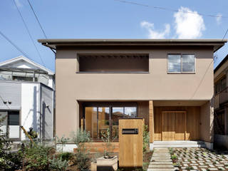 木と和紙の家, 田所裕樹建築設計事務所 田所裕樹建築設計事務所 Wooden houses Wood Wood effect