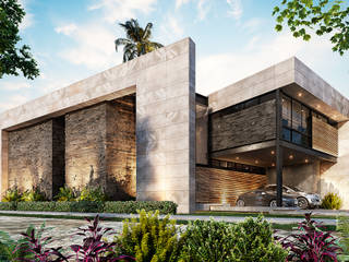 YCC AV JAGUAR, RAHE arquitectos RAHE arquitectos Casas unifamiliares