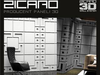 Panele ścienne 3d ZICARO, ZICARO - producent paneli 3D i paneli ażurowych ZICARO - producent paneli 3D i paneli ażurowych