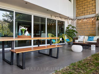 Amazonico 516, Natalia Jimenez Interiorismo Natalia Jimenez Interiorismo Modern balcony, veranda & terrace