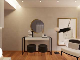 Projeto - Design de Interiores - Suite IJ, Areabranca Areabranca QuartoAcessórios e decoração