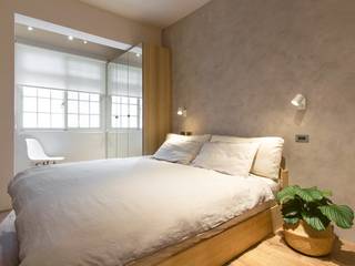 打亮空間輪廓，日系無印風還可以更輕透, MSBT 幔室布緹 MSBT 幔室布緹 Asian style bedroom White