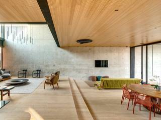 CASA JIG , dayala e rafael arquitetos associados dayala e rafael arquitetos associados 现代客厅設計點子、靈感 & 圖片