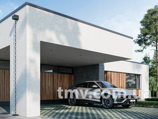 Одноэтажный дом в стиле хай-тек с террасой TMV 9, TMV Architecture company TMV Architecture company