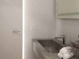 Ernesto Fusco Interior Designer Modern Bathroom Stone White
