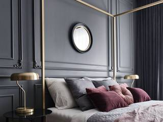 Eklektyczny apartament na Krakowskim Kazimierzu , Double Look Design Double Look Design Eclectic style bedroom