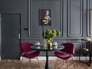 Eklektyczny apartament na Krakowskim Kazimierzu , Double Look Design Double Look Design Living room