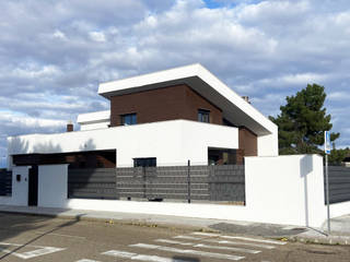 Vivienda Unifamiliar - Valladolid, Angel Melero Hurtado Angel Melero Hurtado Modern houses