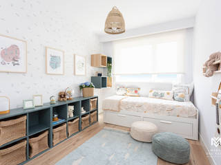 Vivienda en Valdebebas con estilo y personalidad, María Del Valle Interiorismo María Del Valle Interiorismo Habitaciones de niños