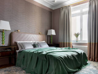 На высоте, Cameleon Interiors Cameleon Interiors Classic style bedroom