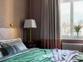 На высоте, Cameleon Interiors Cameleon Interiors Classic style bedroom