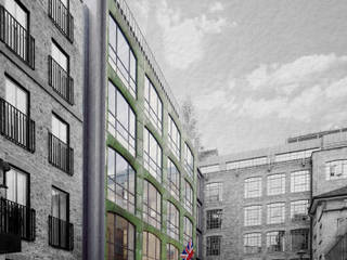 RICHMOND MEWS: NOVO MODELO DE ESPAÇO DE TRABALHO, CRAD Studio CRAD Studio Espaços comerciais