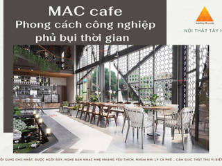 Thiết kế nội thất quán cafe 2 mặt tiền đẹp - MAC Cafe Nam Định, Xưởng Nội Thất Tây Hồ Xưởng Nội Thất Tây Hồ