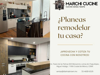 Contacto, Marchi Cucine - Dialma Brown MX Marchi Cucine - Dialma Brown MX Built-in kitchens Solid Wood White