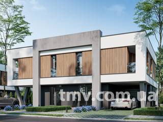 Cовременный двухэтажный дуплекс в стиле хай-тек, TMV Homes TMV Homes