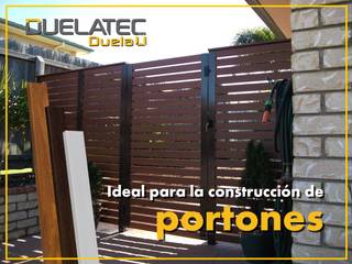 Dale a tus proyectos una vista espectacular con Duela U!!!, Lamitec SA de CV Lamitec SA de CV pintu depan Metal