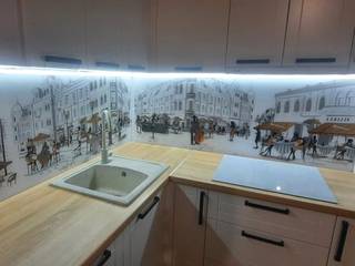 Printed Glass Splashbacks - Pavlin Art, Pavlin Art Pavlin Art カントリーな 壁&床 ガラス